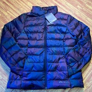 NWT Eddie Bauer Cirruslite Down Jacket - women’s large Amethyst New With Tags